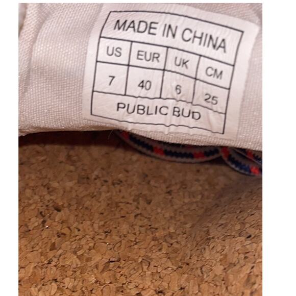 Alife Budweiser Mens Size 7 Public Bud King of Beer Canvas Sneakers - NEW w/Box - Picture 9 of 13